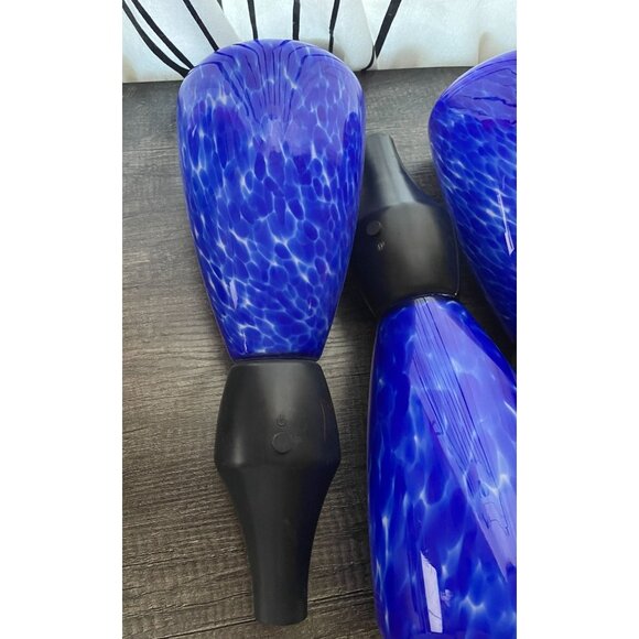 4 Tiki Premium glowing torch LED retired glass pole lamp light citronella - Picture 5 of 9